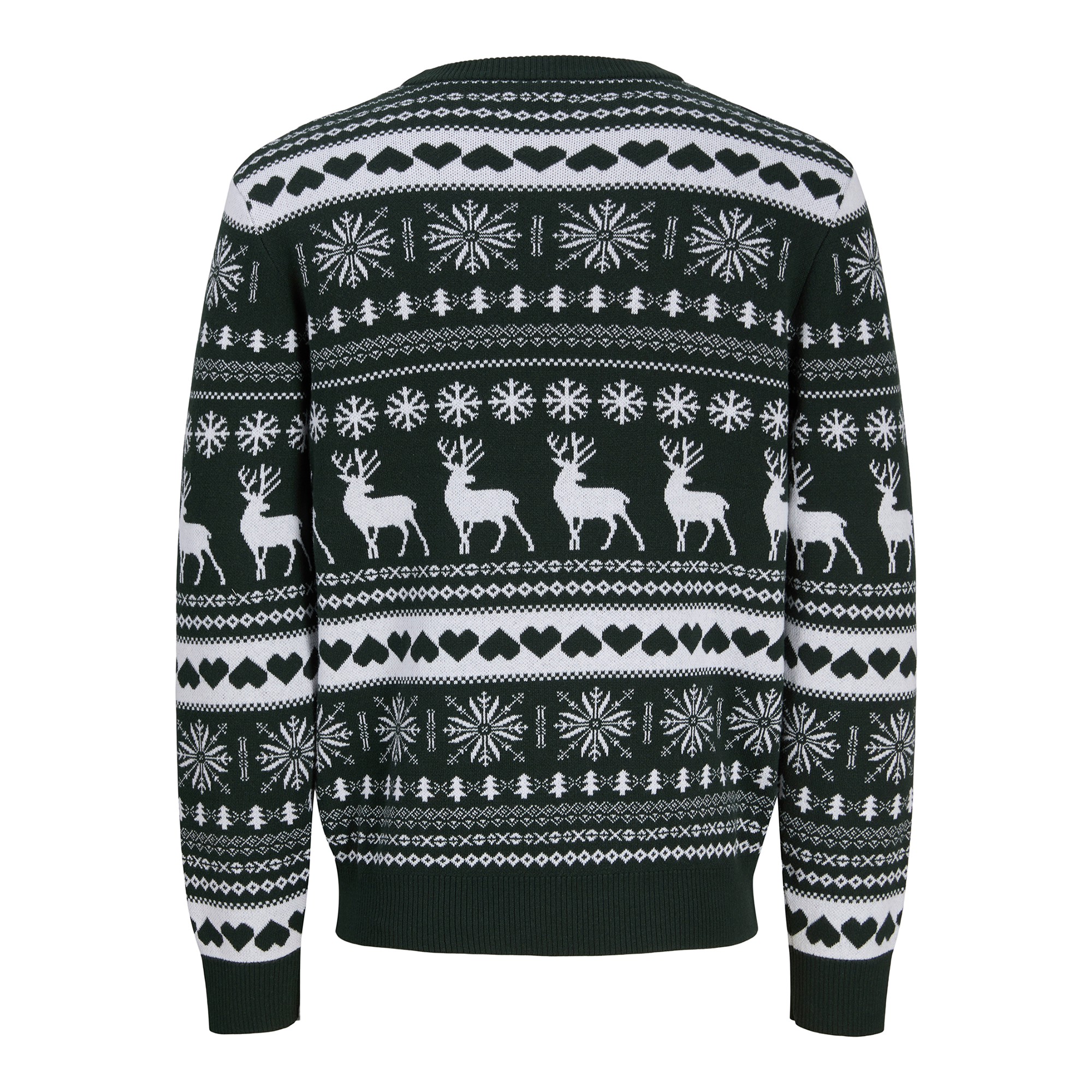 Jack & Jones Jjxmas Santa Knit Crew Neck - 4