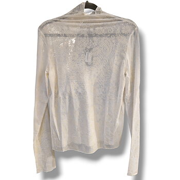 Qnus- Meshtopp Elegans offwhite