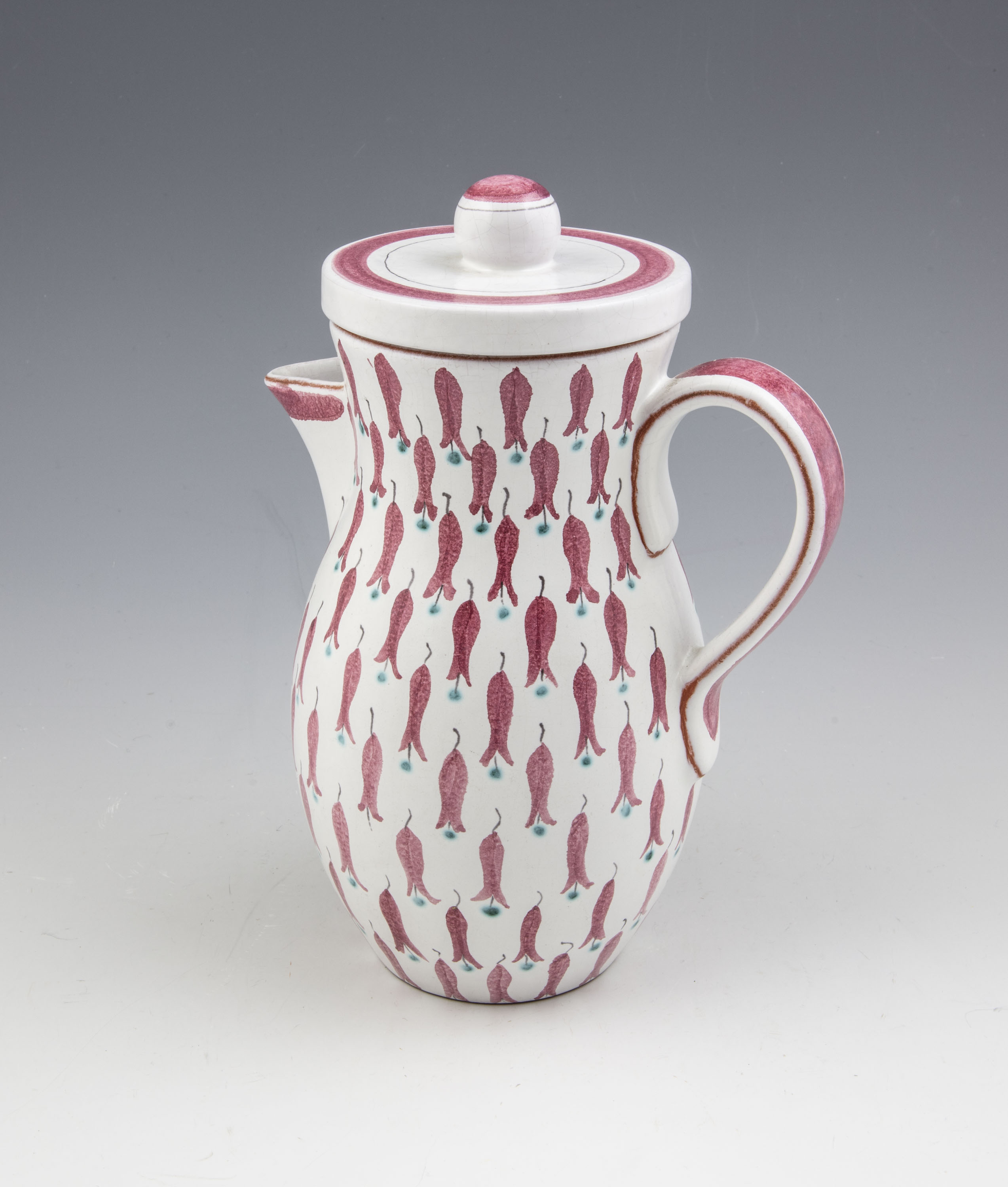 Jug with lid - Faience - 3