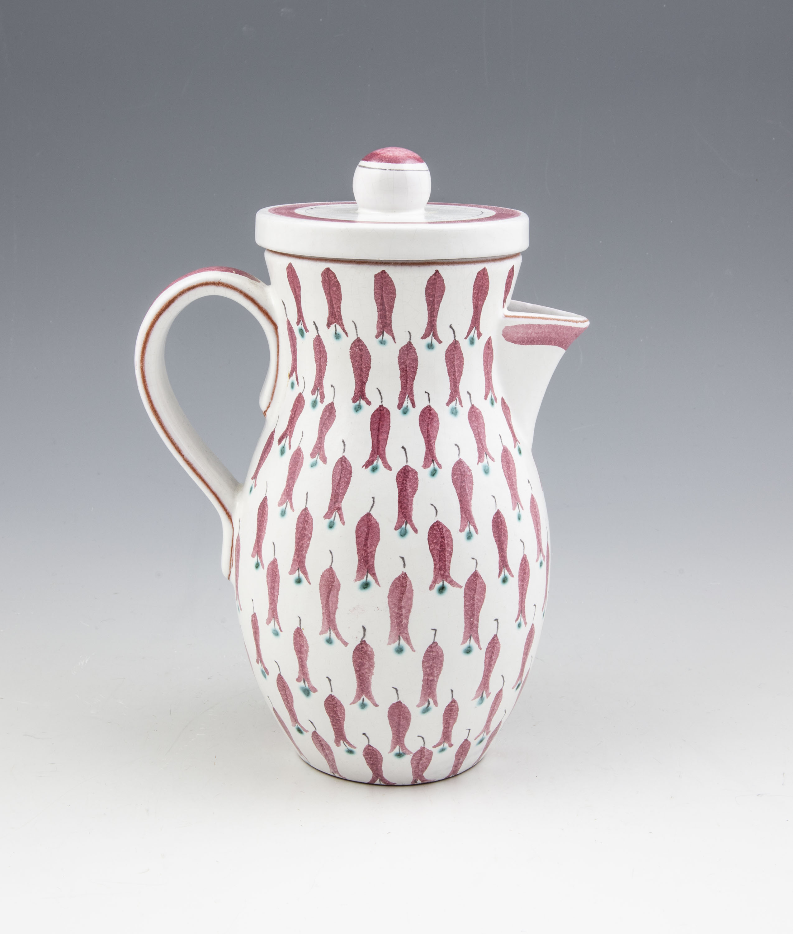Jug with lid - Faience - 2