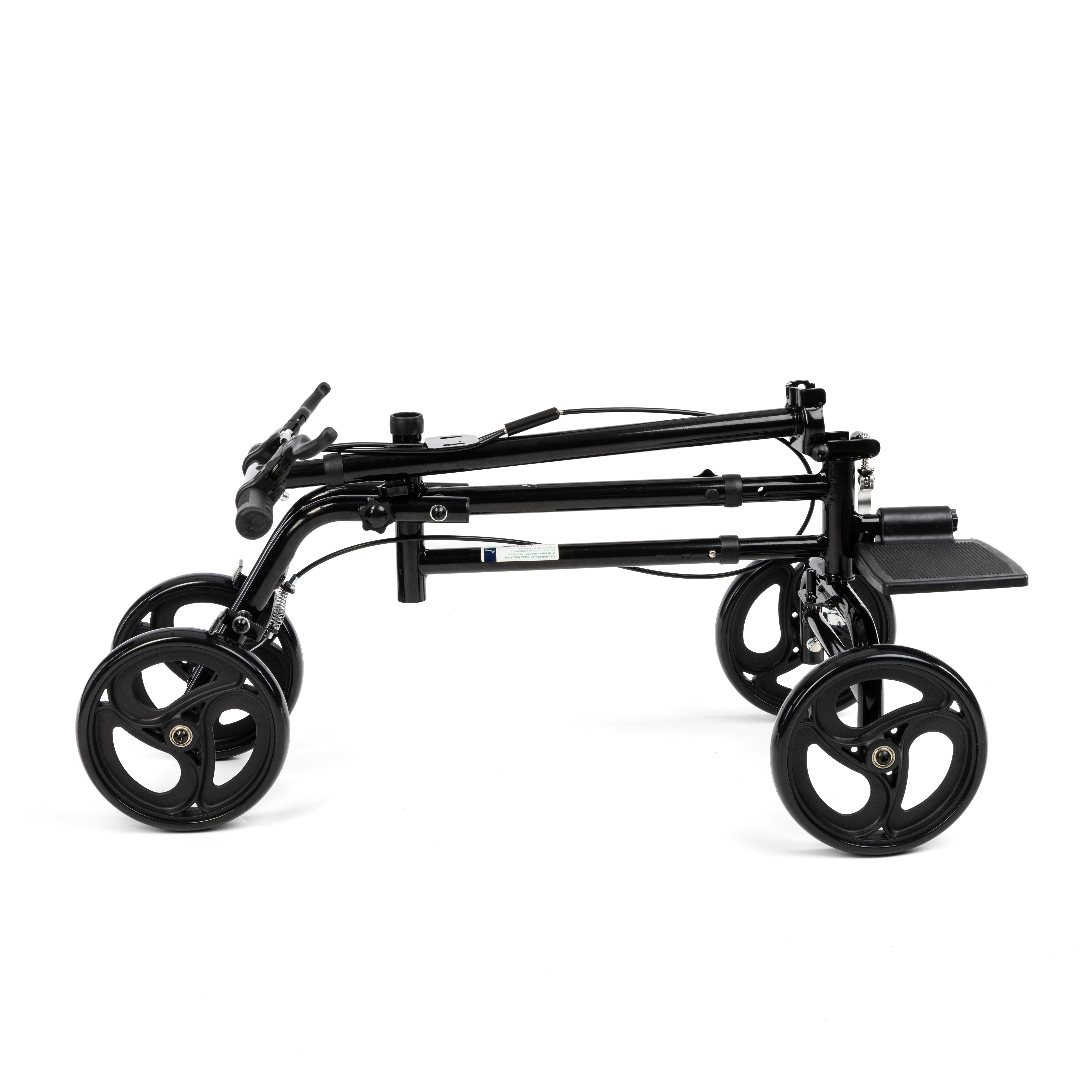 Knee Walker knärullator med fotstöd och väska - 7