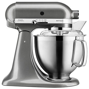 KitchenAid Artisan 5KSM185PSEMS Medallion silver