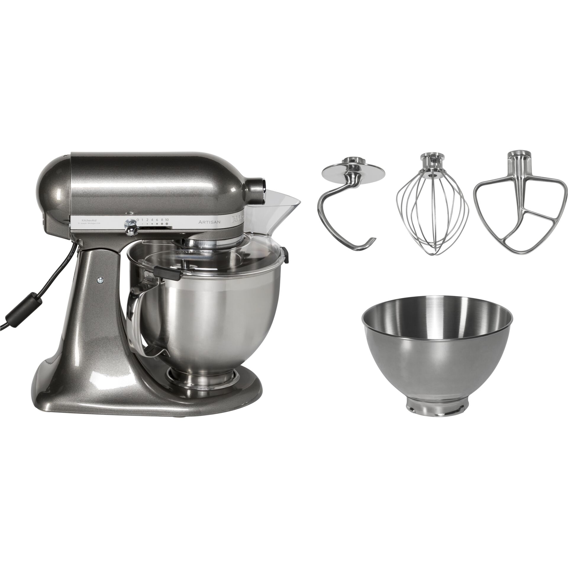 KitchenAid Artisan 5KSM185PSEMS Medallion silver - 2