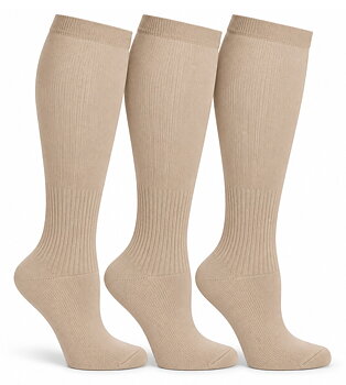 3-Pack Sthlm Sock Co. Support Socks, Sand