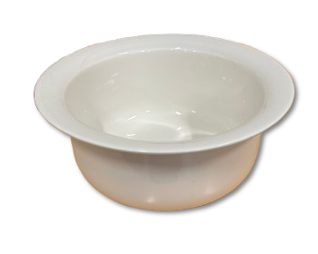Vit skål/ugnsform 21cm