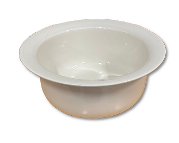 Vit skål/ugnsform 21cm