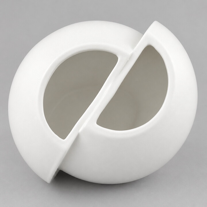 Wilhelm Kåge (Surrea 1940) Surrealistic Split Vase 14 cm (2)