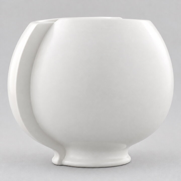 Wilhelm Kåge (Surrea 1940) Surrealistic Split Vase 14 cm (2)