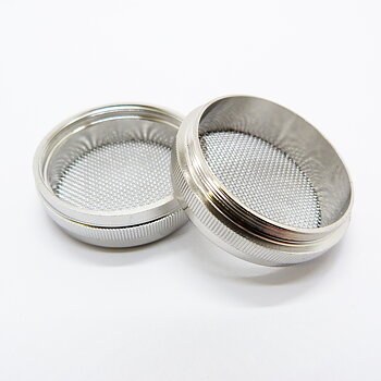 Silkorg 40x20 mm med gängat lock för ultraljudstvätt 