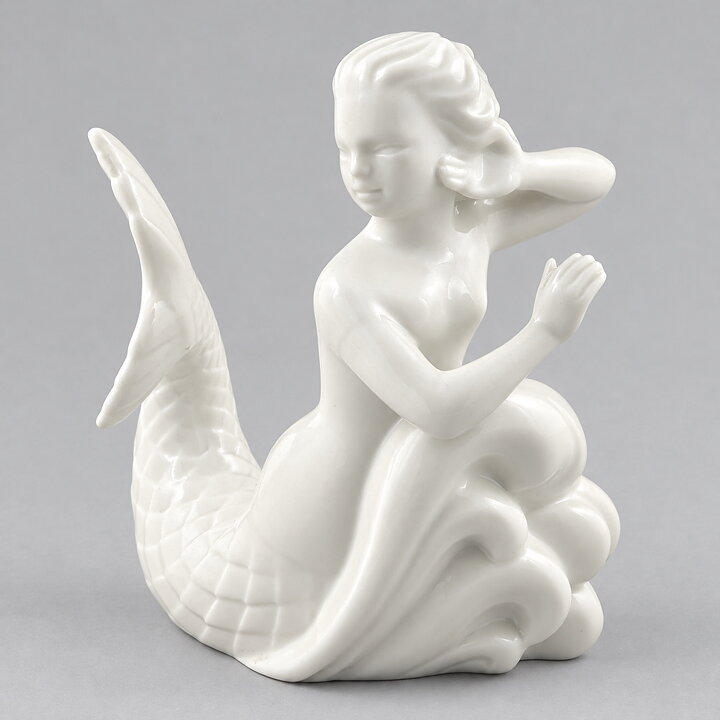 Harald Salomon (1943) Mermaid with Classicist Expression 13 cm  [Sample Images]