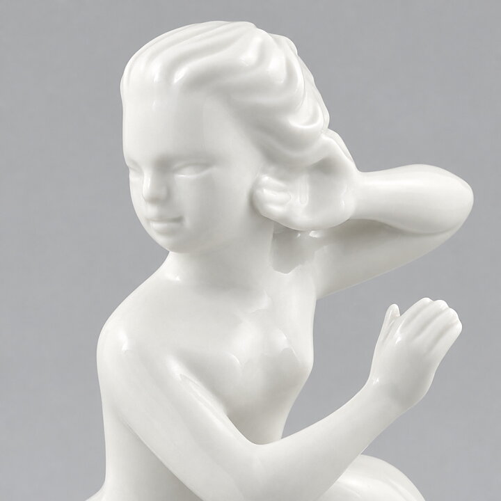 Harald Salomon (1943) Mermaid with Classicist Expression 13 cm  [Sample Images]