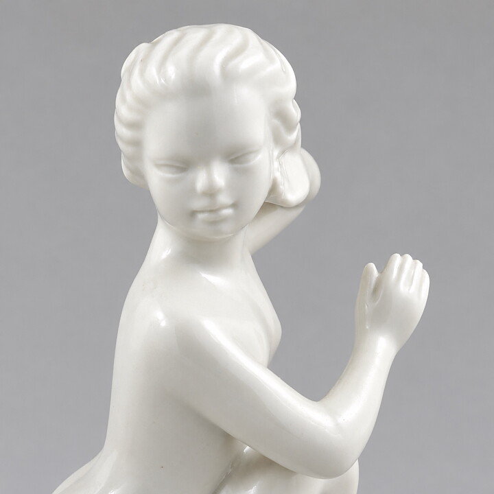 Harald Salomon (1943) Mermaid with Classicist Expression 13 cm  [Sample Images]