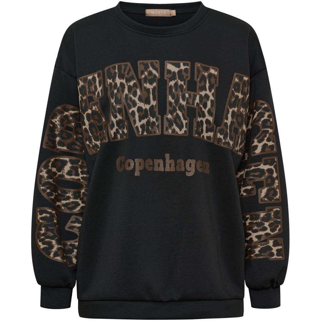 Sweatshirt Copenhagen - Nero/Leo