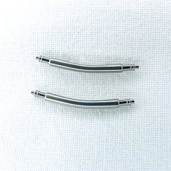 Bandstift böjda, 18 mm x 1.8 mm. 2-pack (1 par)