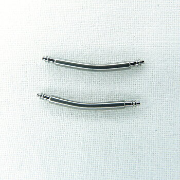 Bandstift böjda, 19 mm x 1.8 mm. 2-pack (1 par)