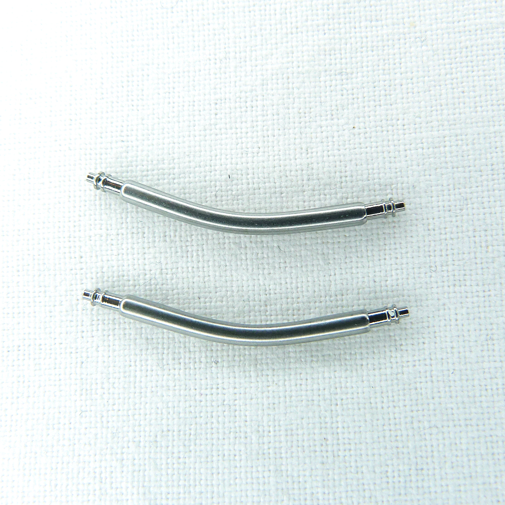 Bandstift böjda, 22 mm x 1.8 mm. 2-pack (1 par)