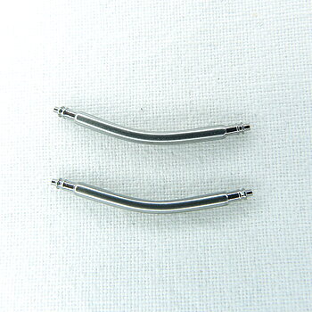 Bandstift böjda, 22 mm x 1.8 mm. 2-pack (1 par)