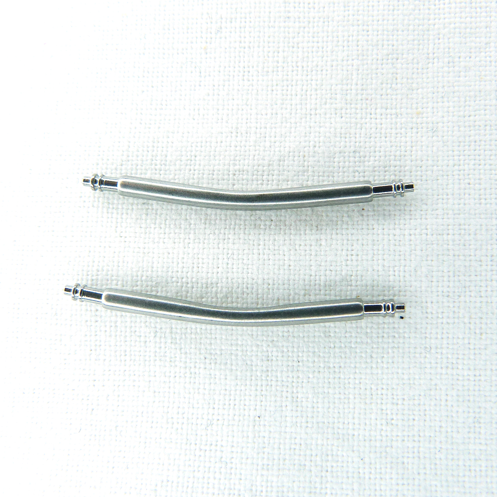 Bandstift böjda, 24 mm x 1.8 mm. 2-pack (1 par)