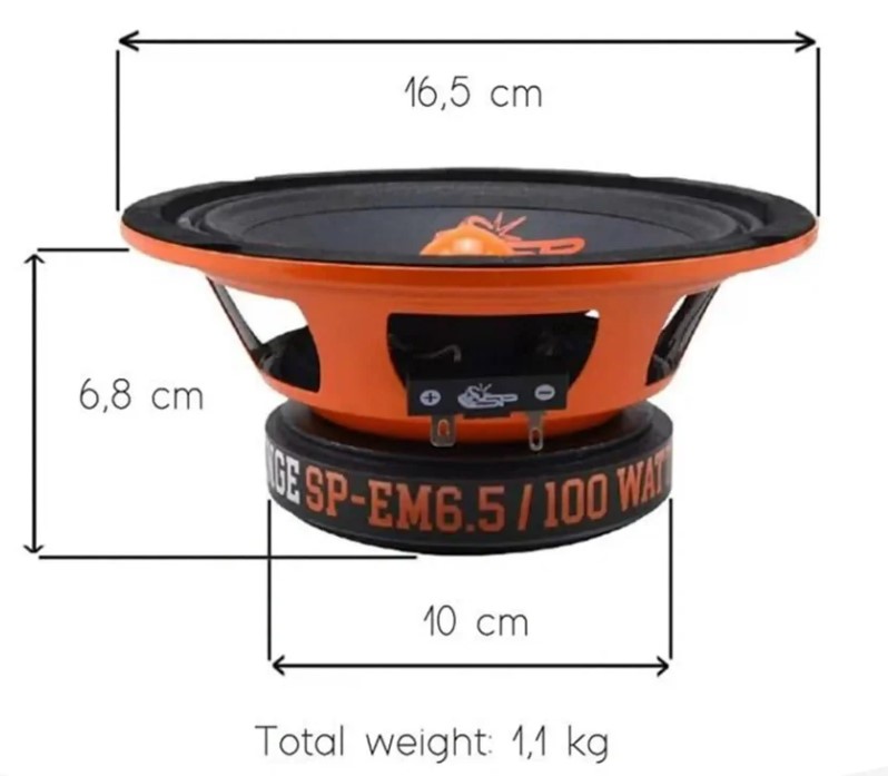 SPAUDIO SP EM 6.5KIT 2 WAY - 6