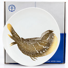 Paul Hoff (Endangered Species 1982) European Nightjar Collectors Plate 25 cm <with Box> [Sample Images]