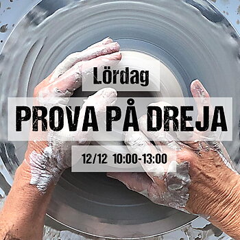 PROVA PÅ DREJA Lördag 12/12 10:00-13:00