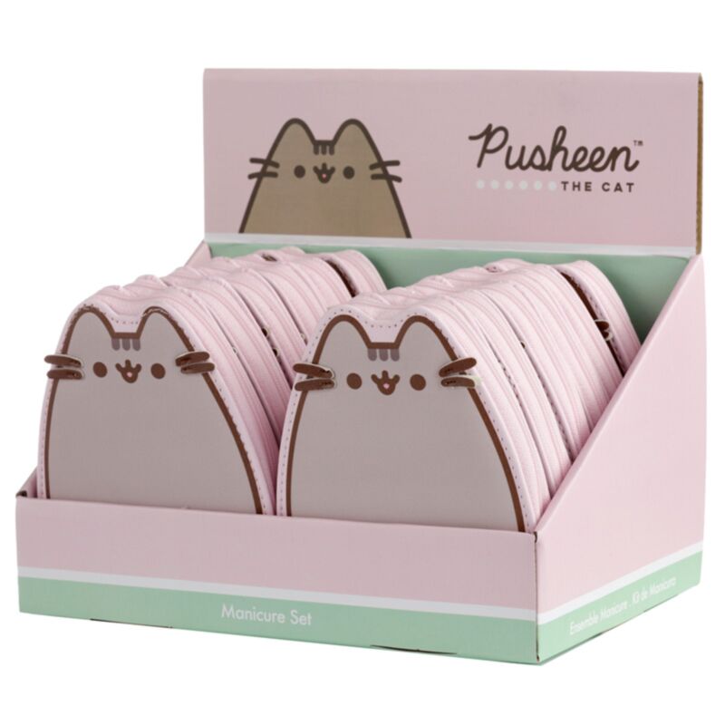 Manikyrset Pusheen Katt