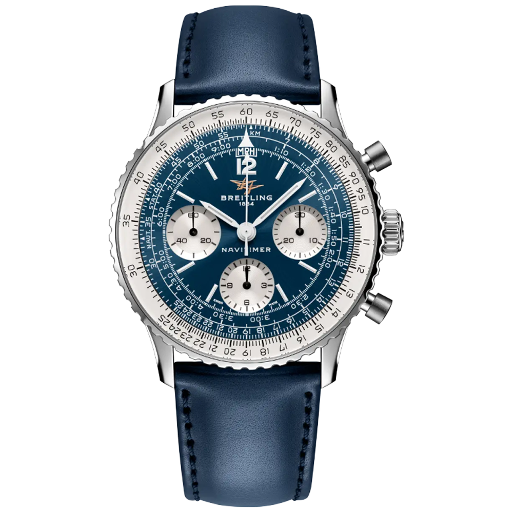 Breitling AB0950211C1X1 Navitimer B09 Chronograph 41 blå