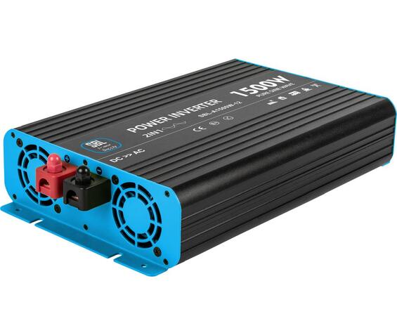 Inverter 1500w 12V Ren Sinus Nätprioritering SBL