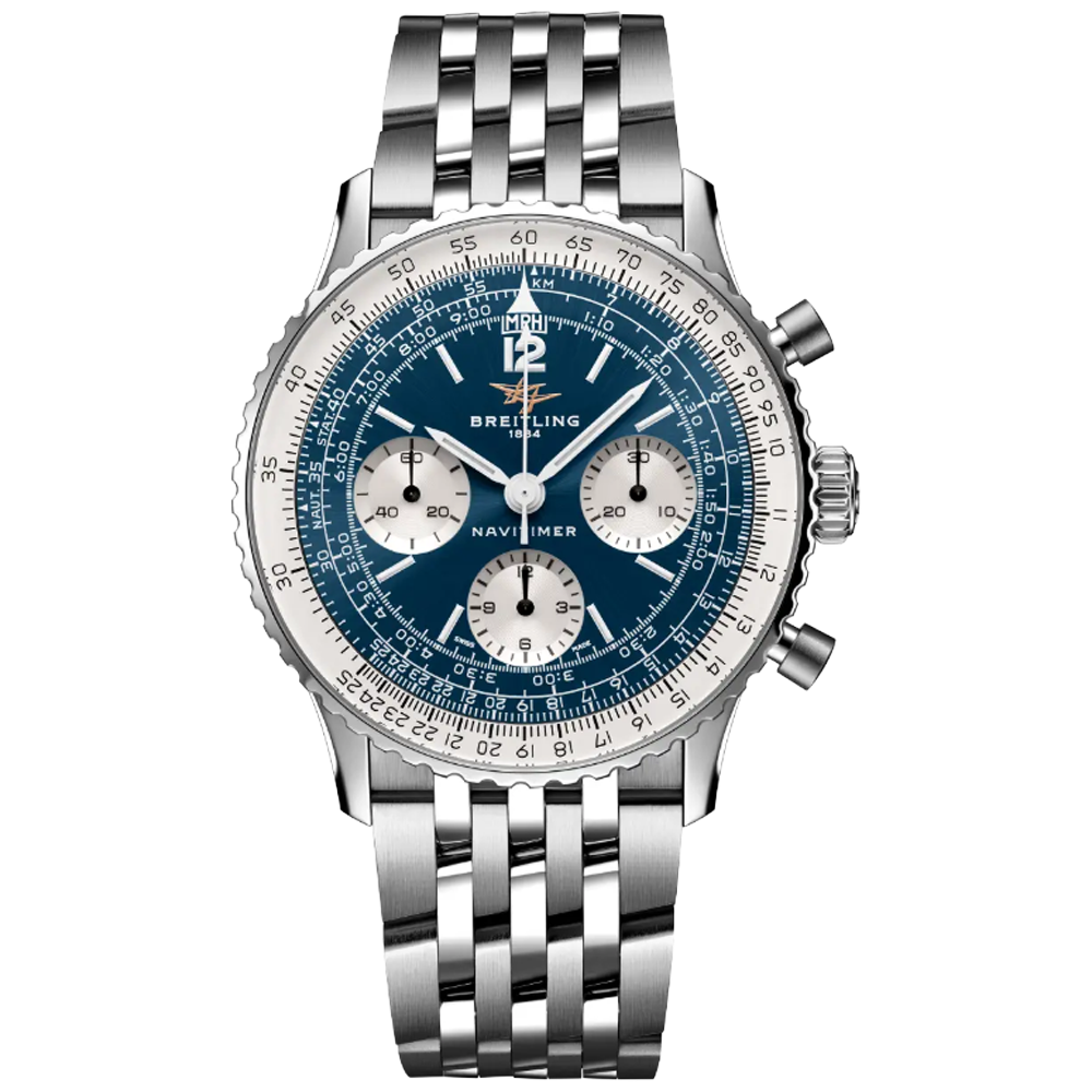 Breitling AB0950211C1A1 Navitimer B09 Chronograph 41 blå