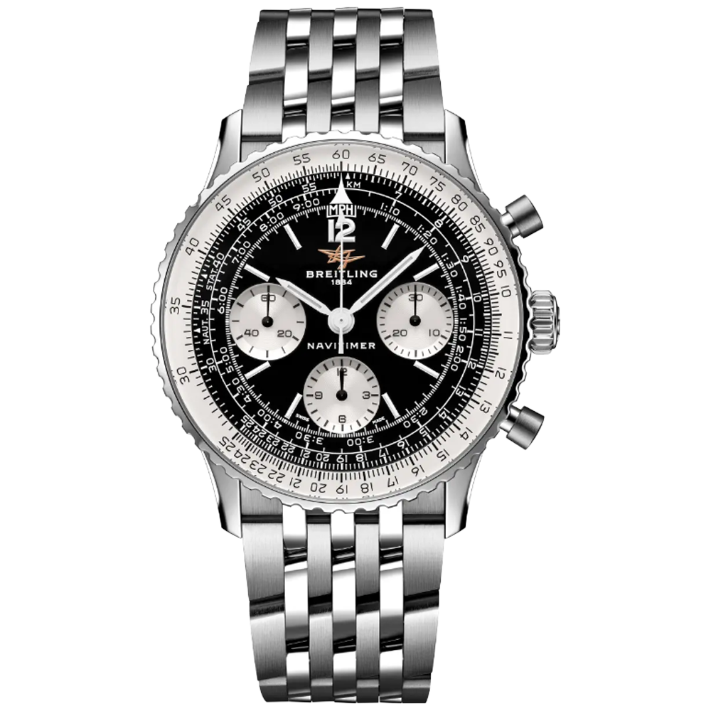 Breitling AB0950211B1A1 Navitimer B09 Chronograph 41 Svart