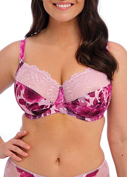 PIPPA bh rosa mönstrad