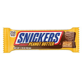 Snickers Crunchy Peanut Butter 50.5 g – chocolate with peanut butter