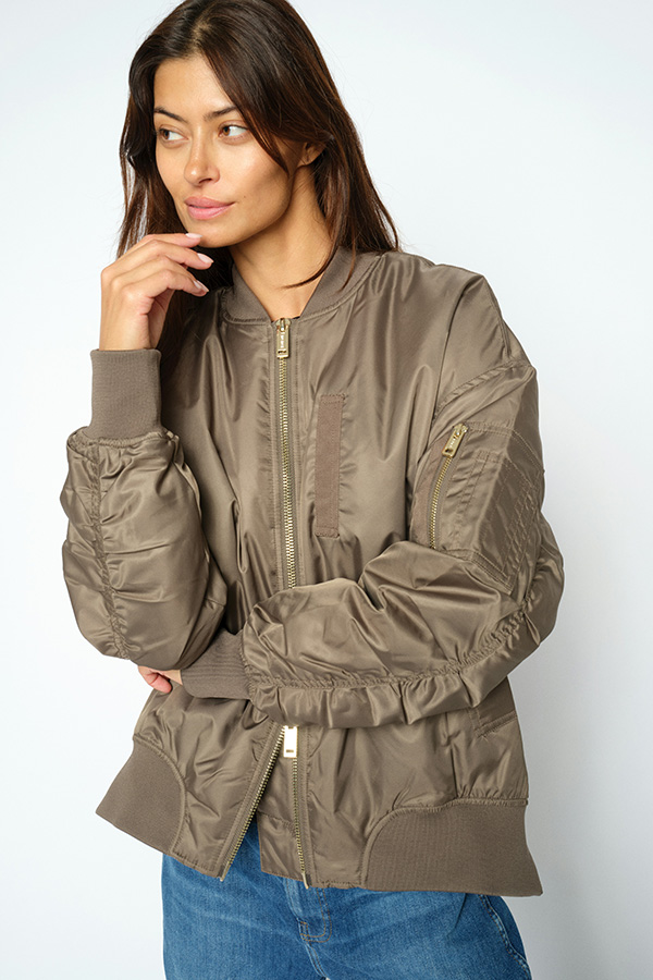 Mos Mosh - MMRuby Bomber Jacket Falcon