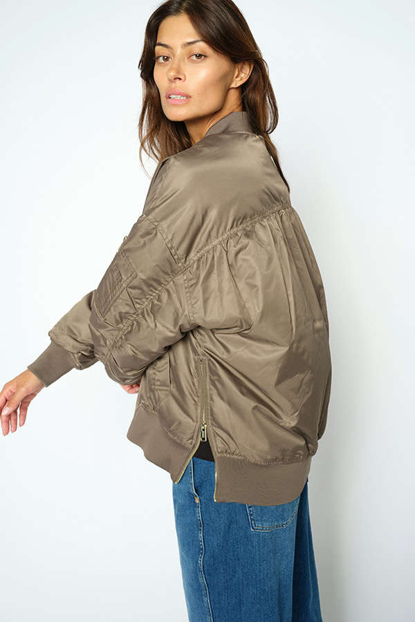 Mos Mosh - MMRuby Bomber Jacket Falcon - 2
