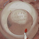 Bertil Vallien (Tornado 1983) Swelling Oily Vase 26 cm (Artist Collection)