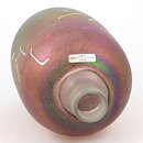 Bertil Vallien (Tornado 1983) Swelling Oily Vase 26 cm (Artist Collection)