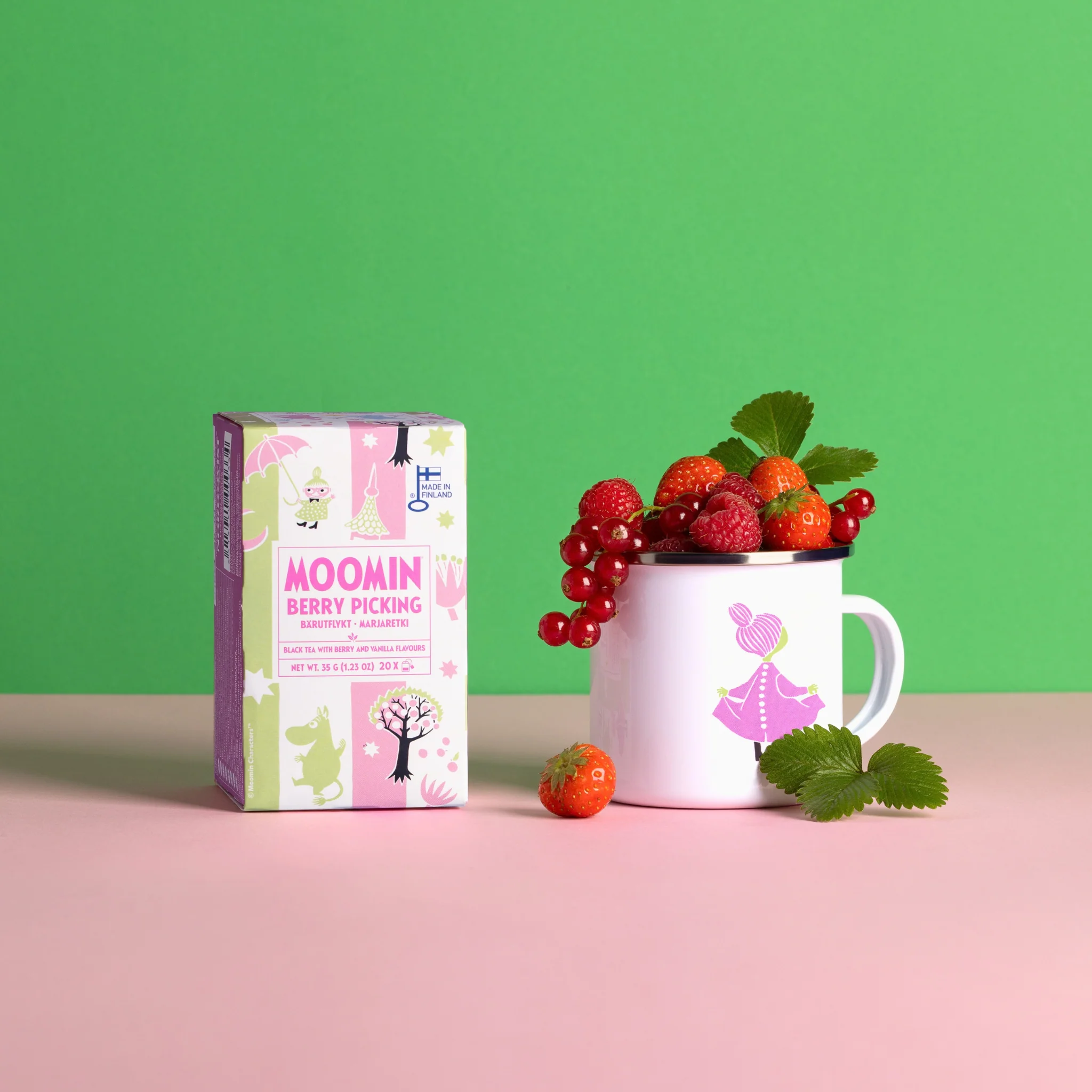 Moomin Tea Berry Adventure – Black Tea with Red Berries & Vanilla, 20 Tea Bags - 3