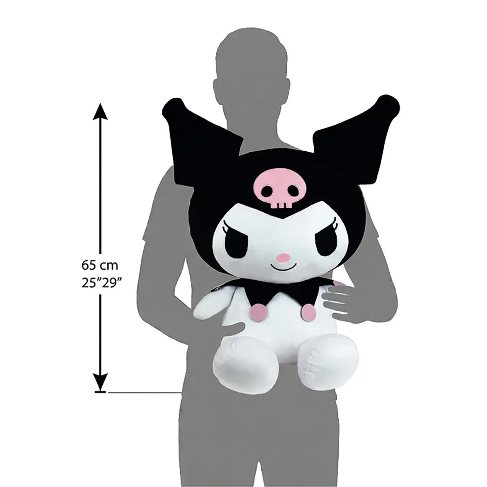 Gigantiskt Ultramjukt XXL Kuromi Mjukis Gosedjur 65 x 40 cm - 4
