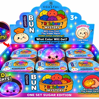 Rainbow Dumpling with Led Lights (9 cm)