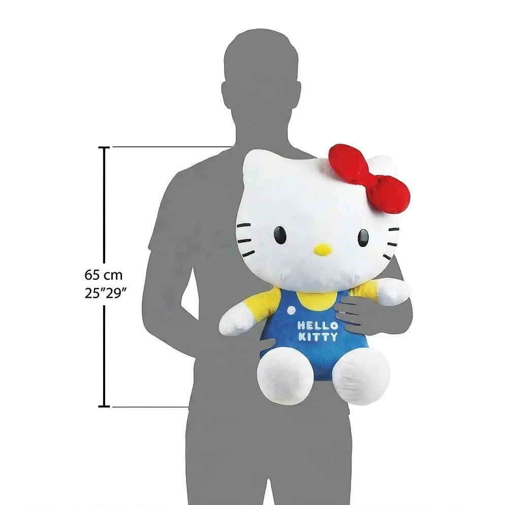 Gigantiskt Ultramjukt XXL Hello Kitty Mjukis Gosedjur 55 x 40 cm - 3