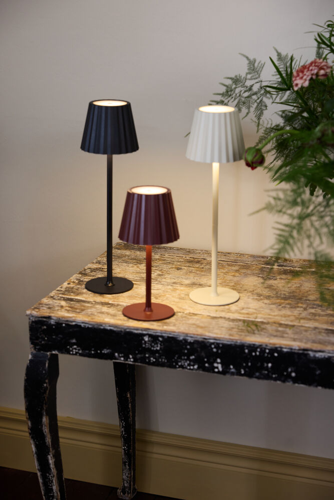 Sagaform Liv uppladdningsbar lampa, svart - 4