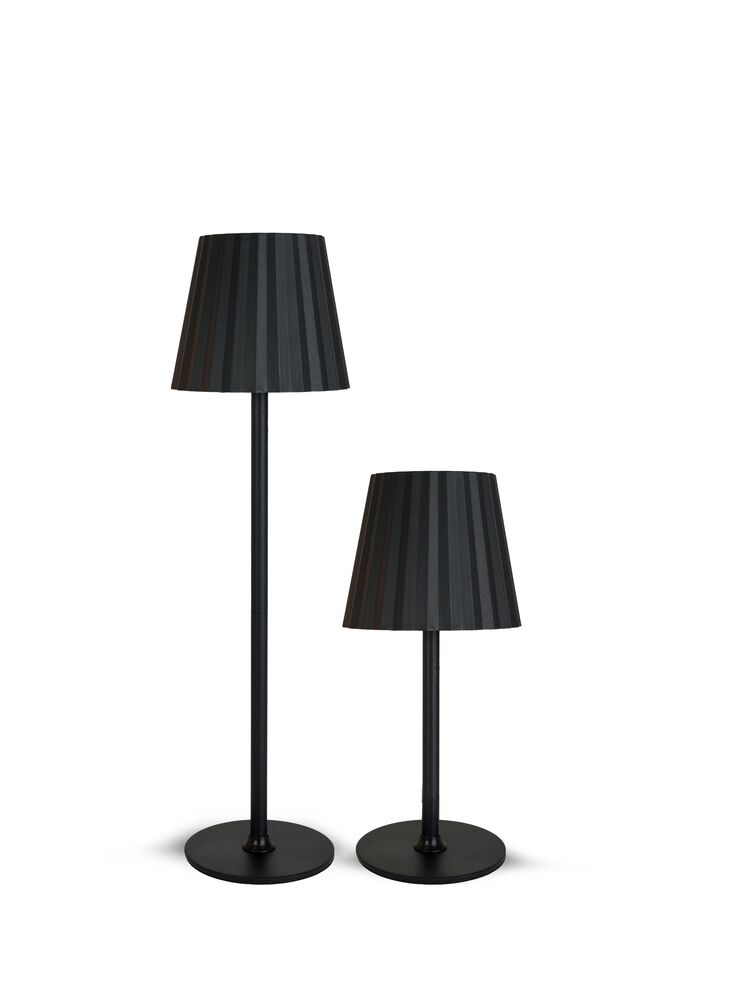 Sagaform Liv uppladdningsbar lampa, svart