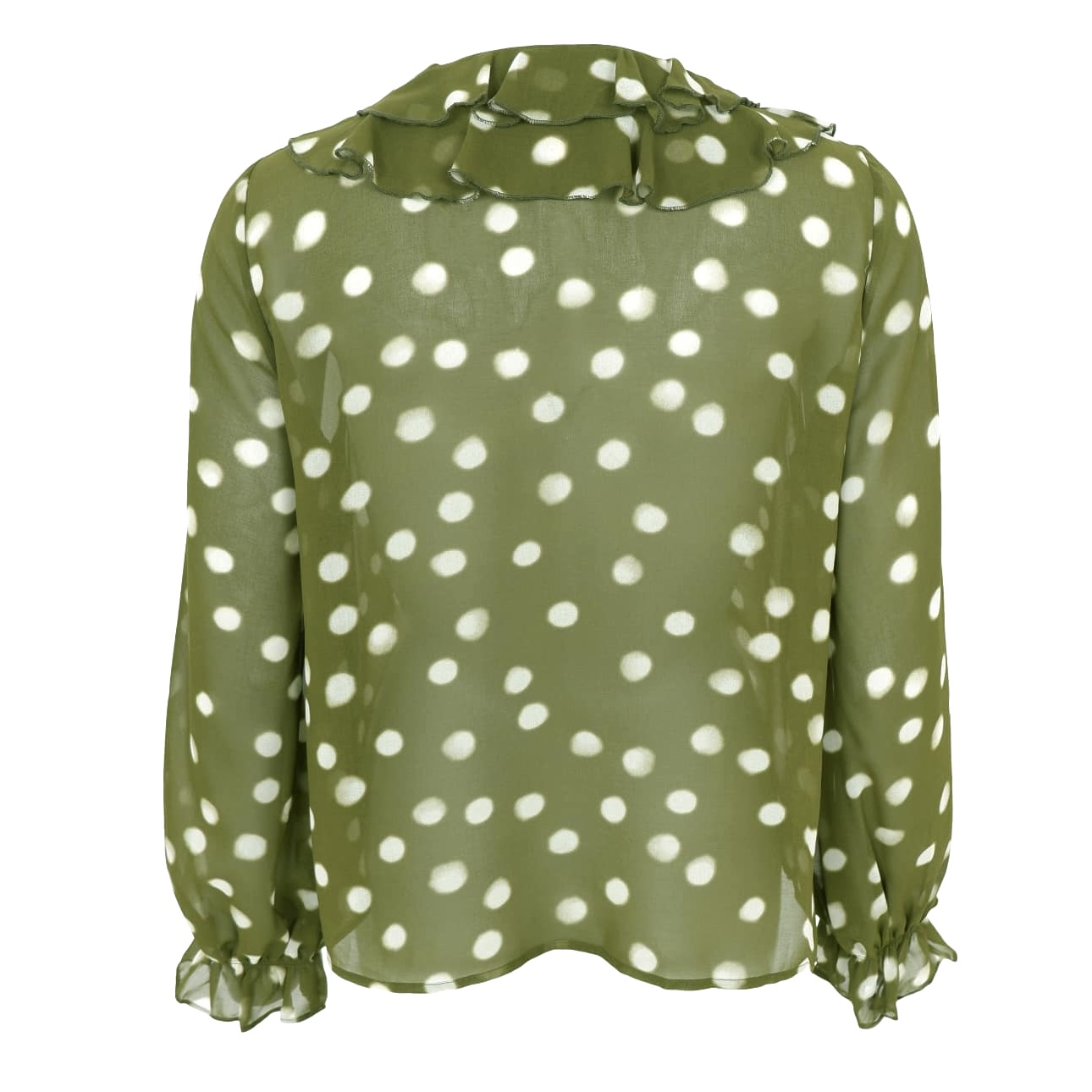 Merida blouse - dk. Lime - 5