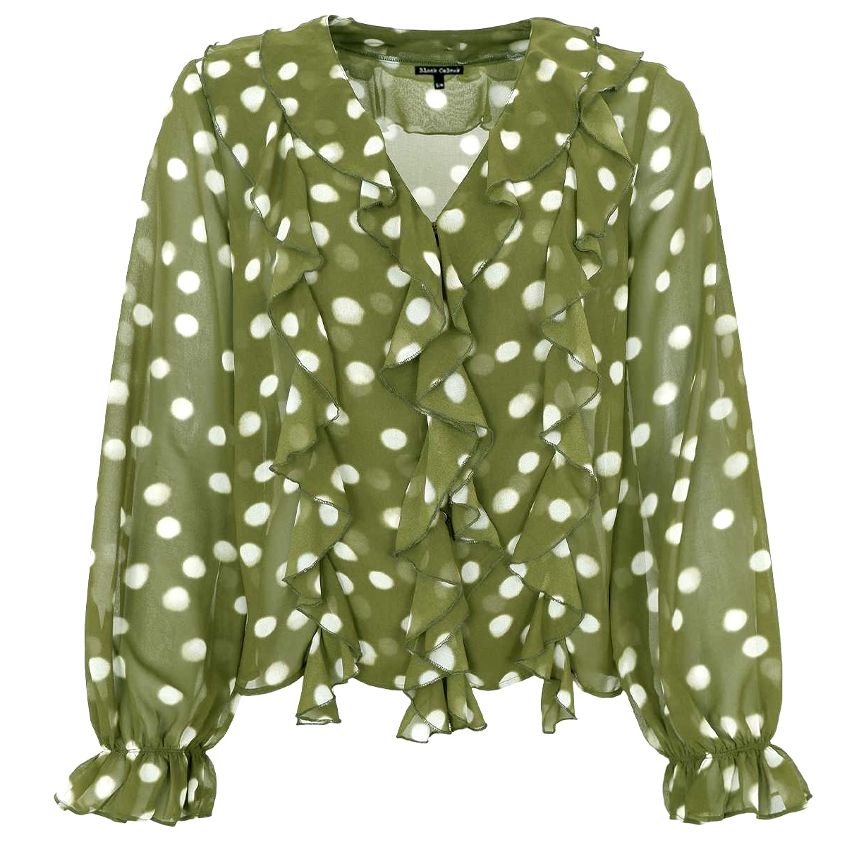 Merida blouse - dk. Lime