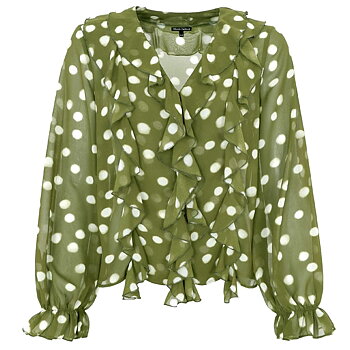 Merida blouse - dk. Lime