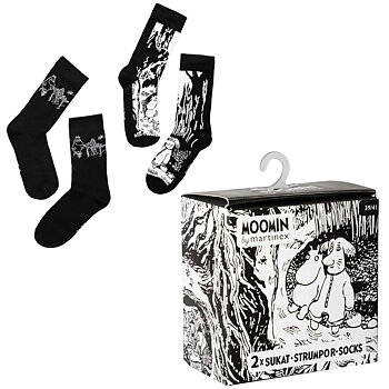 Moomin Adult Socks Gift Set - Together (Choose from different sizes)