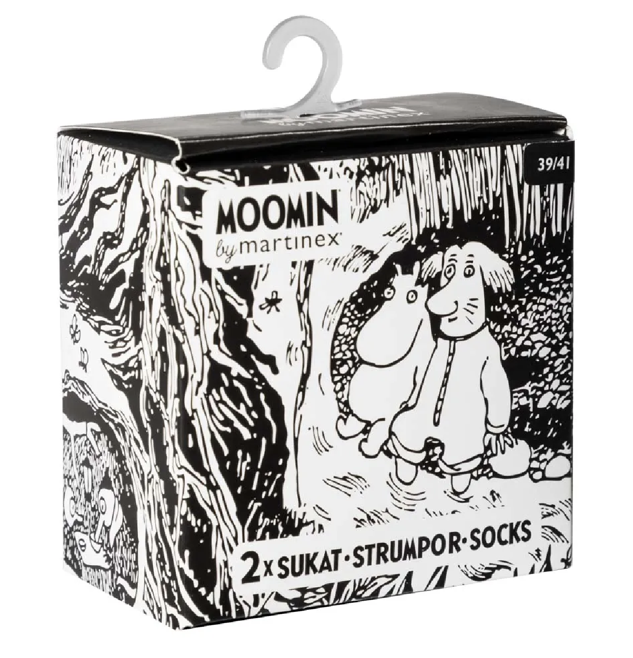 Moomin Adult Socks Gift Set - Together (Choose from different sizes) - 2
