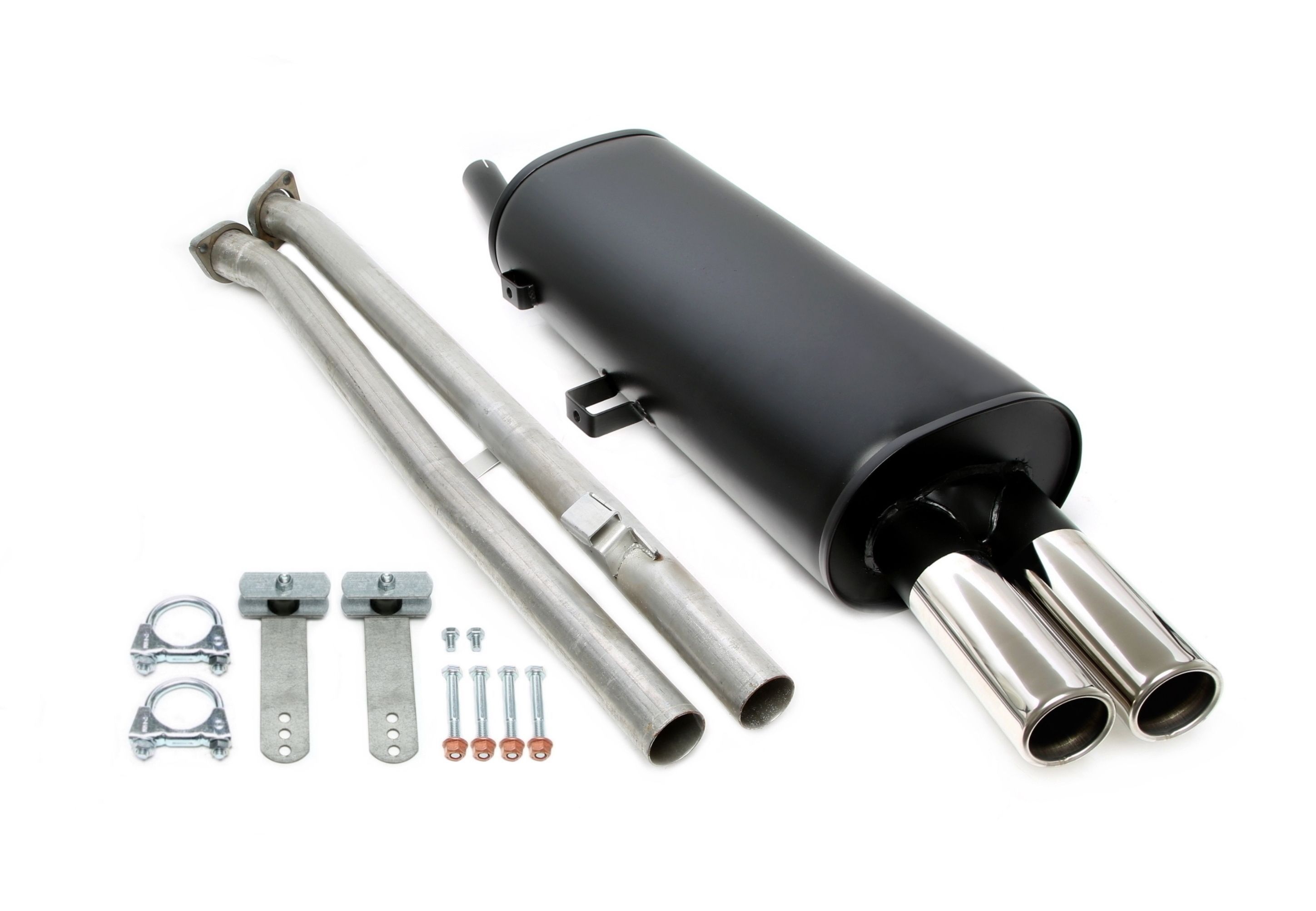 TA Technix avgassystem – BMW E30 320i/325i/325ix – 2x70 mm