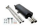 TA Technix avgassystem – BMW E30 320i/325i/325ix – 2x70 mm