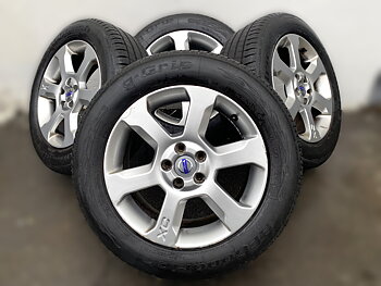Kompletta Sommarhjul | 17" VOLVO SARGAS XC70 30714025 | 5x108 7.5x17 ET55 63.4 + 2 st 235/55 R17 103W BF Goodrich Advantage | V06-21 | 6mm | 6mm + 2 st 235/55 R17 103W BF Goodrich G-Grip | V48-16 | 5.2mm | 5.2mm | CO-4